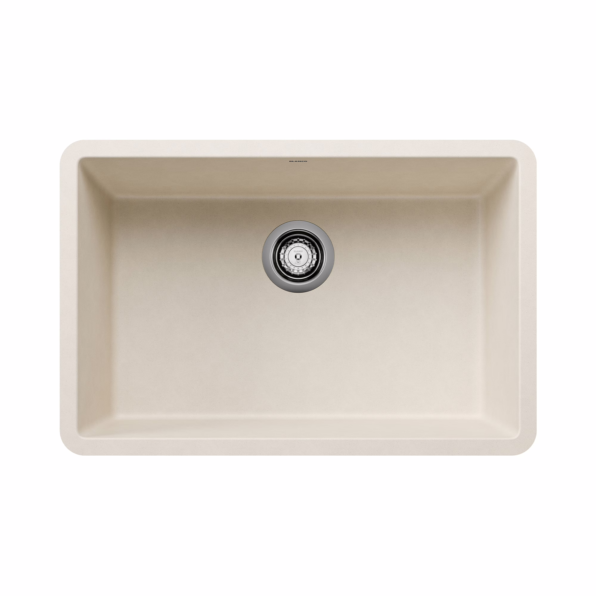 Precis SILGRANIT 27" Single Bowl Undermount Kitchen Sink - Soft White