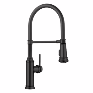 Empressa Semi-Pro Pull-Down Dual-Spray Kitchen Faucet - Matte Black