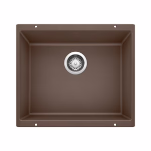Precis SILGRANIT 21" Single Bowl Undermount Kitchen Sink - Café
