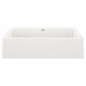 Vintera SILGRANIT 30" Single Bowl Apron-Front Farmhouse Sink - White