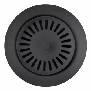 Color-Coordinated Metal Disposal Flange - Anthracite