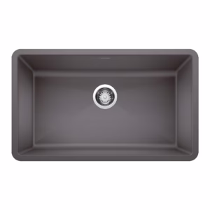 Precis SILGRANIT 32" Super Single Undermount Kitchen Sink - Cinder