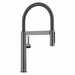 Culina Mini II Pull-Down Dual-Spray Kitchen Faucet - Satin Dark Steel