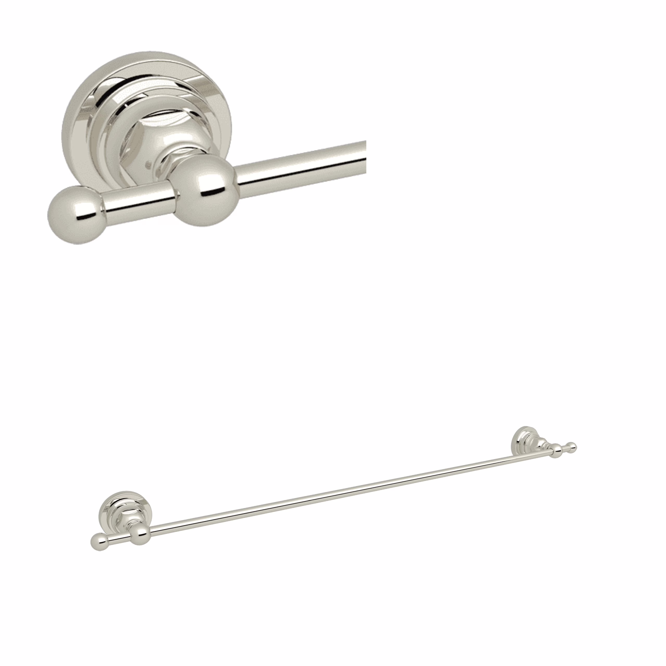 A1486LIPN ROHL Polished Nickel San Giovanni™ 24" Towel Bar