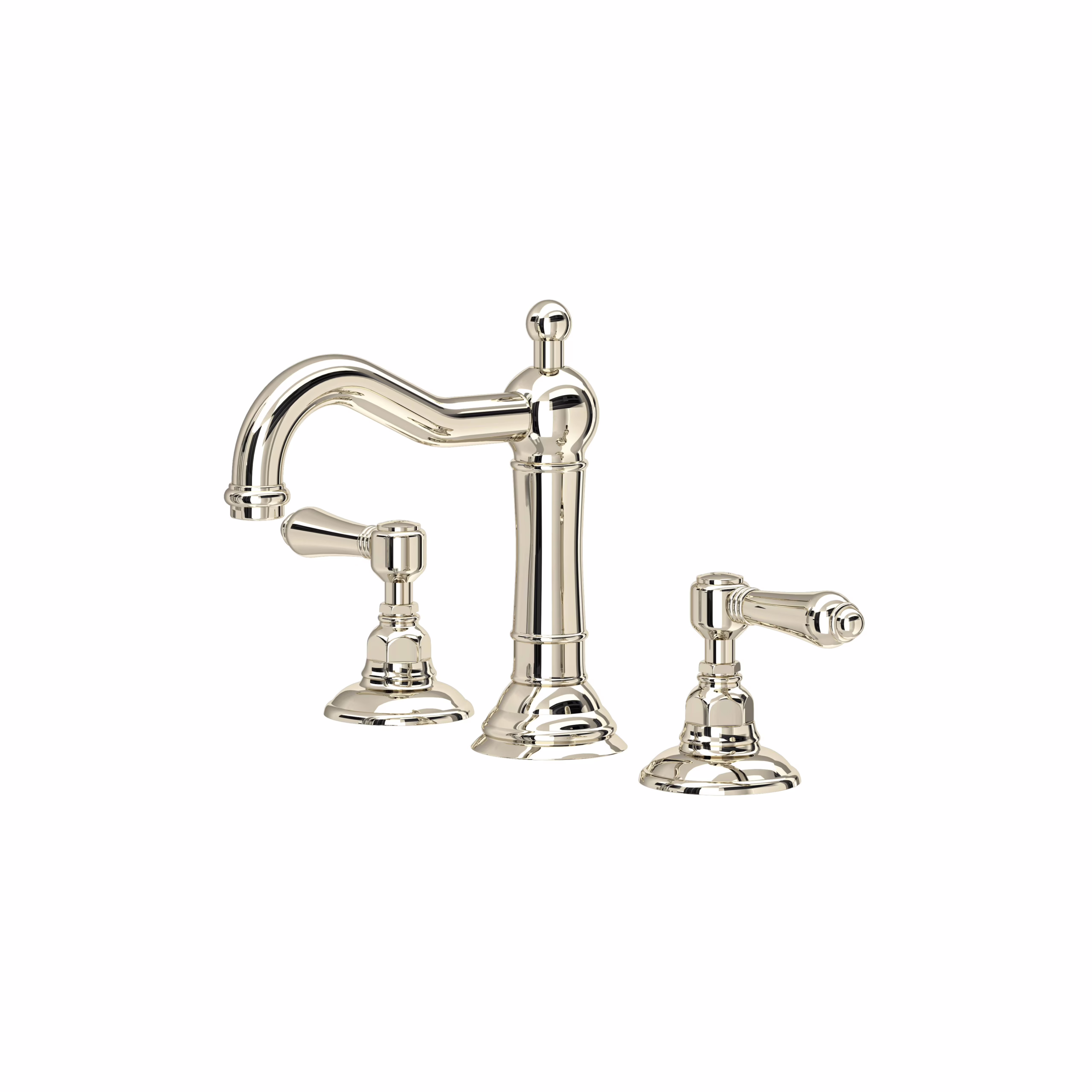 A1409LMPN-2 ROHL Polished Nickel Acqui® Widespread Lavatory Faucet