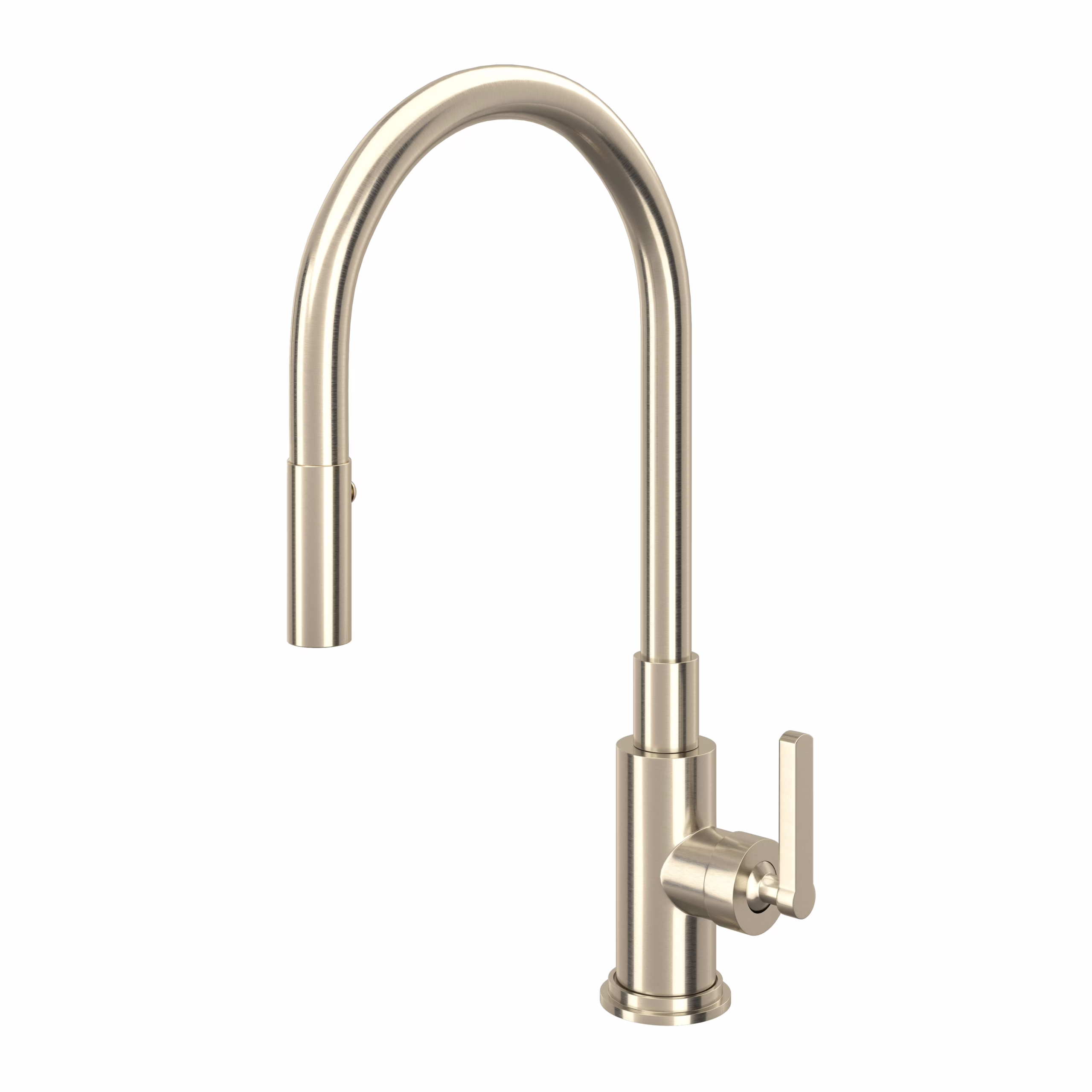 A3430LMSTN-2 ROHL Satin Nickel Lombardia® Pull-Down Kitchen Faucet