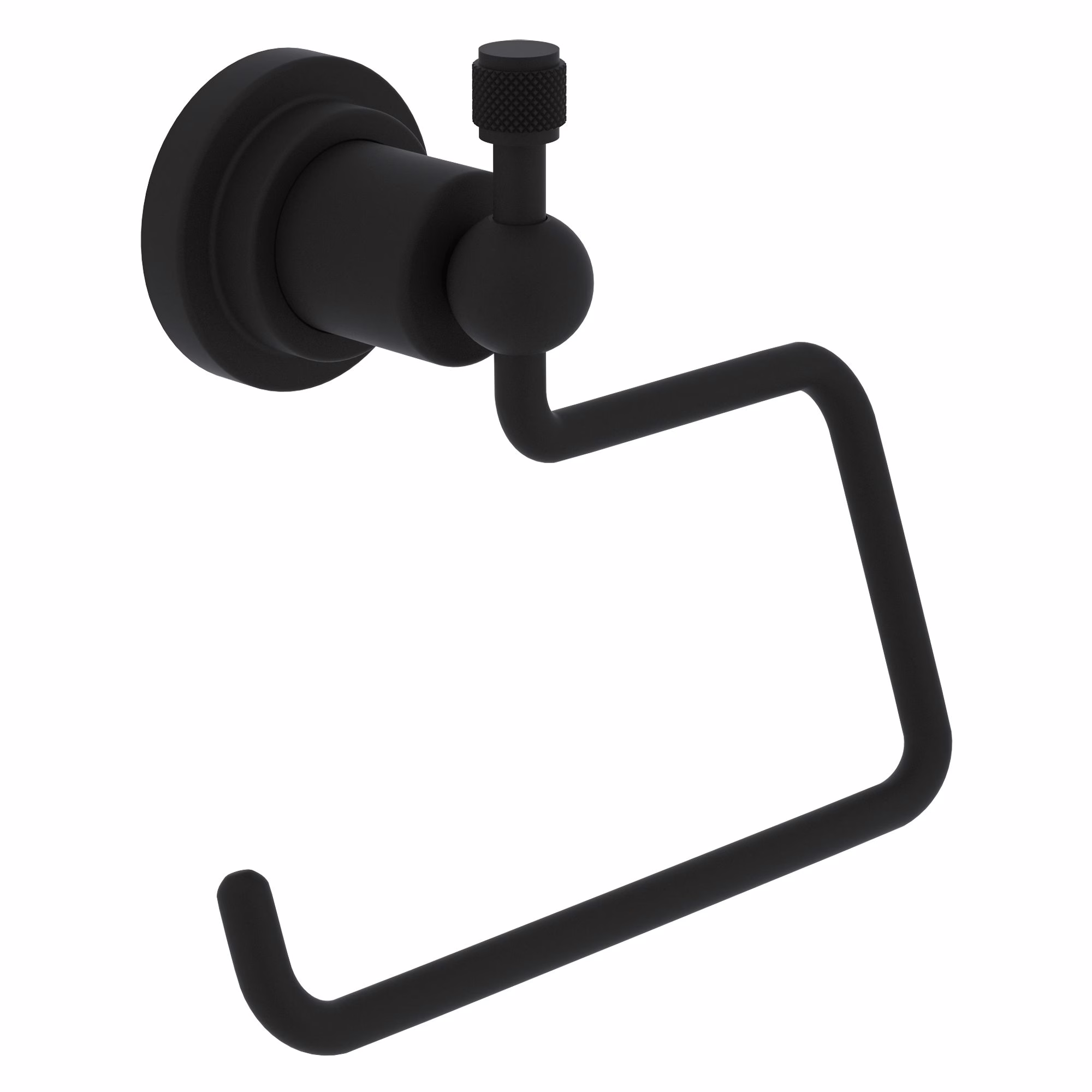 A1492IWMB ROHL Matte Black Campo™ Toilet Paper Holder