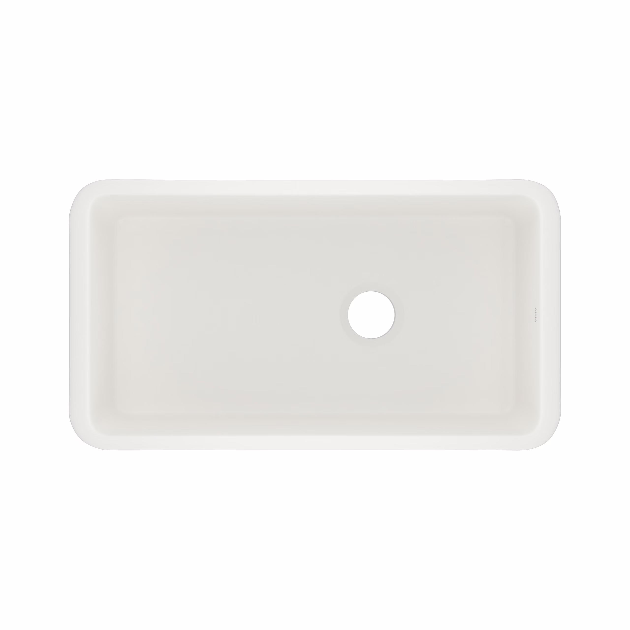 6497-68 ROHL Pergame Allia™ 34" Fireclay Single Bowl Undermount Kitchen Sink