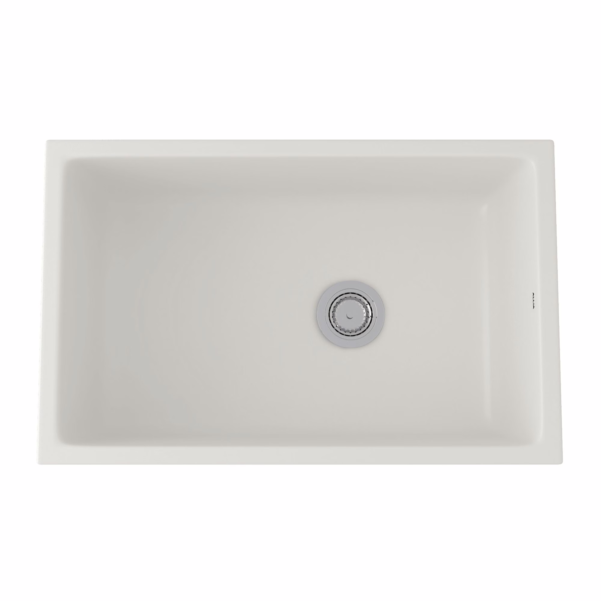 6307-68 ROHL Pergame Allia™ 32" Fireclay Single Bowl Undermount Kitchen Sink