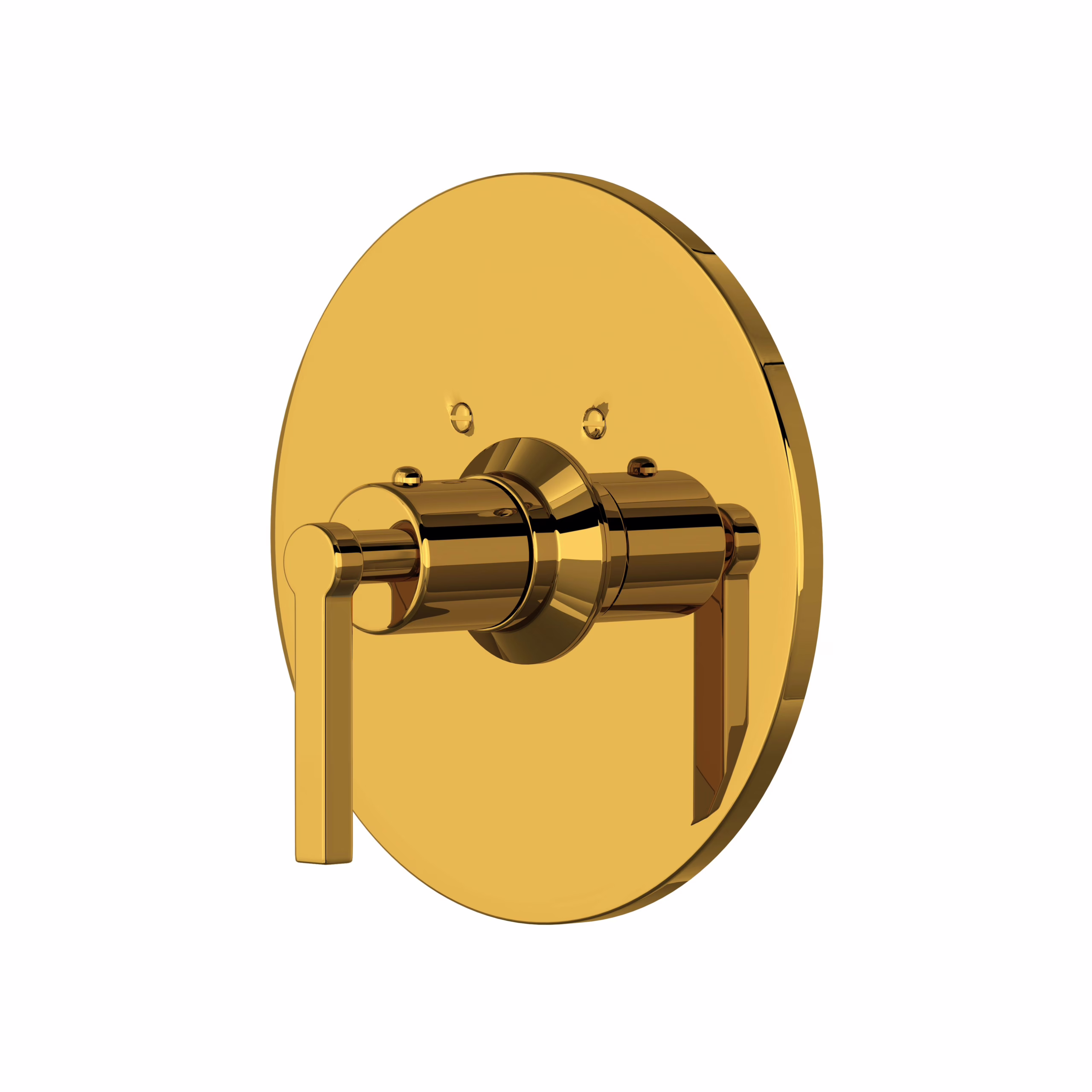 A4214LMULB ROHL Unlacquered Brass Lombardia® 3/4" Thermostatic Trim Without Volume Control