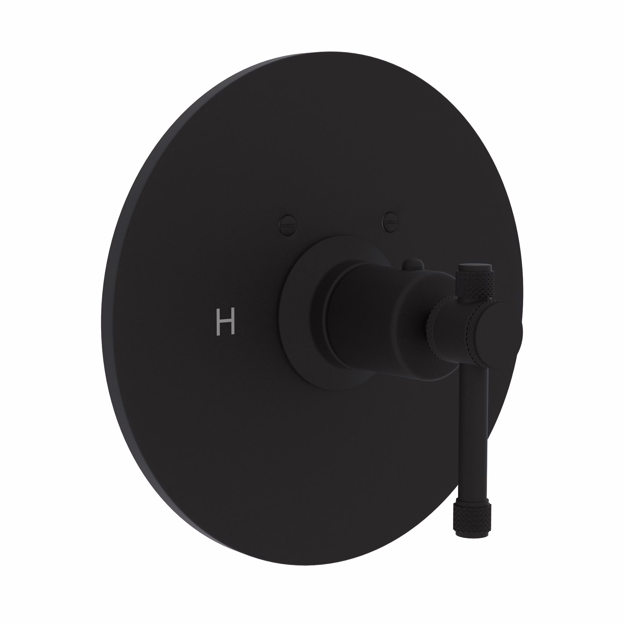 A4914ILMB ROHL Matte Black Campo™ 3/4" Thermostatic Trim Without Volume Control