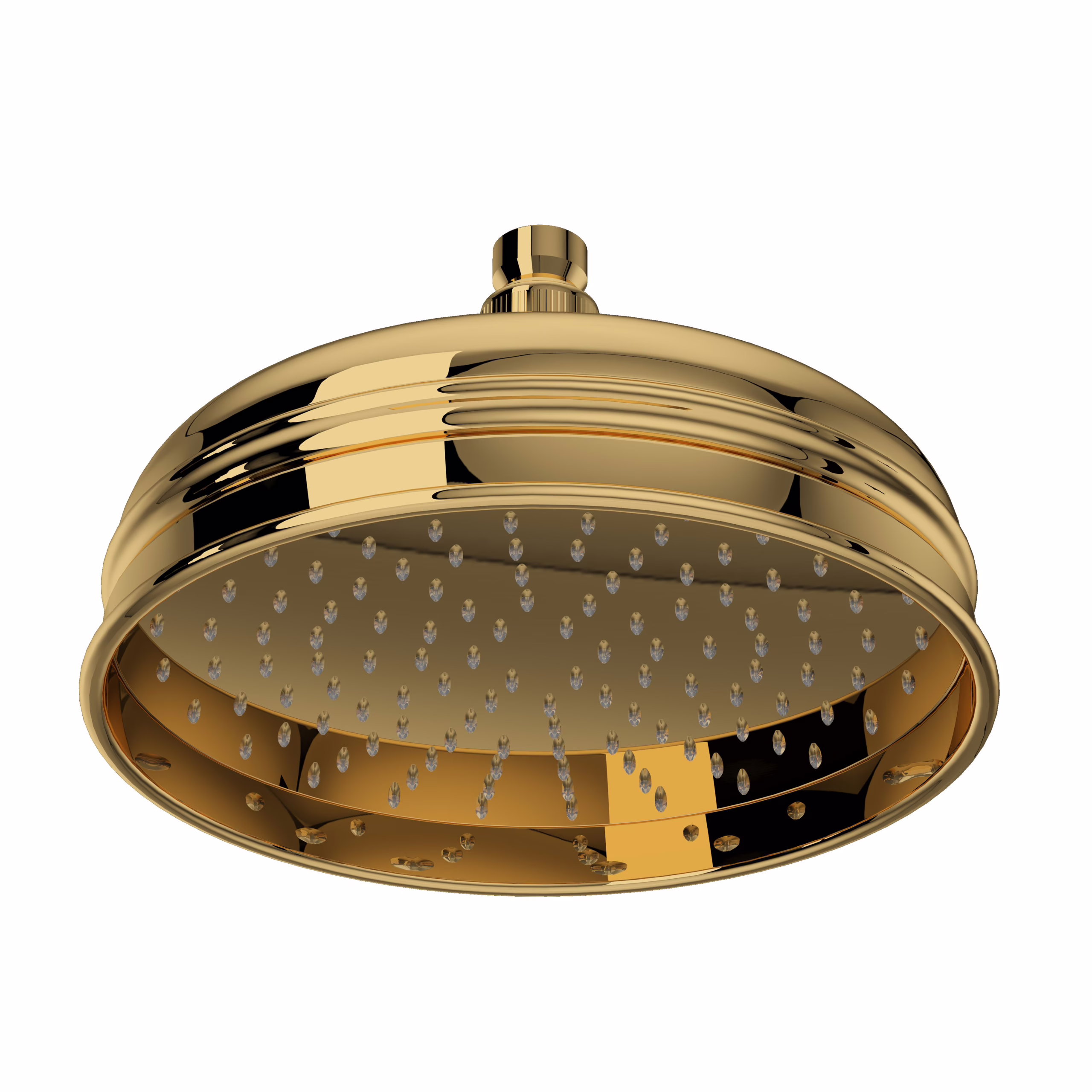 1037/8IB ROHL Italian Brass 9" Rain Showerhead