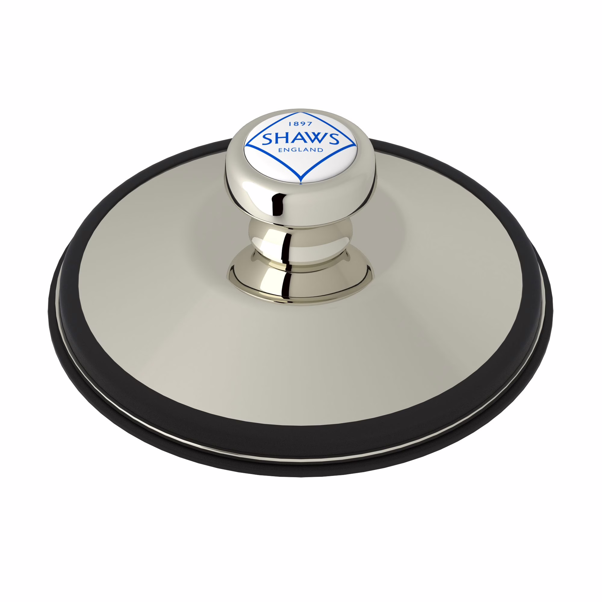 745PN Shaws Polished Nickel Disposal Stopper