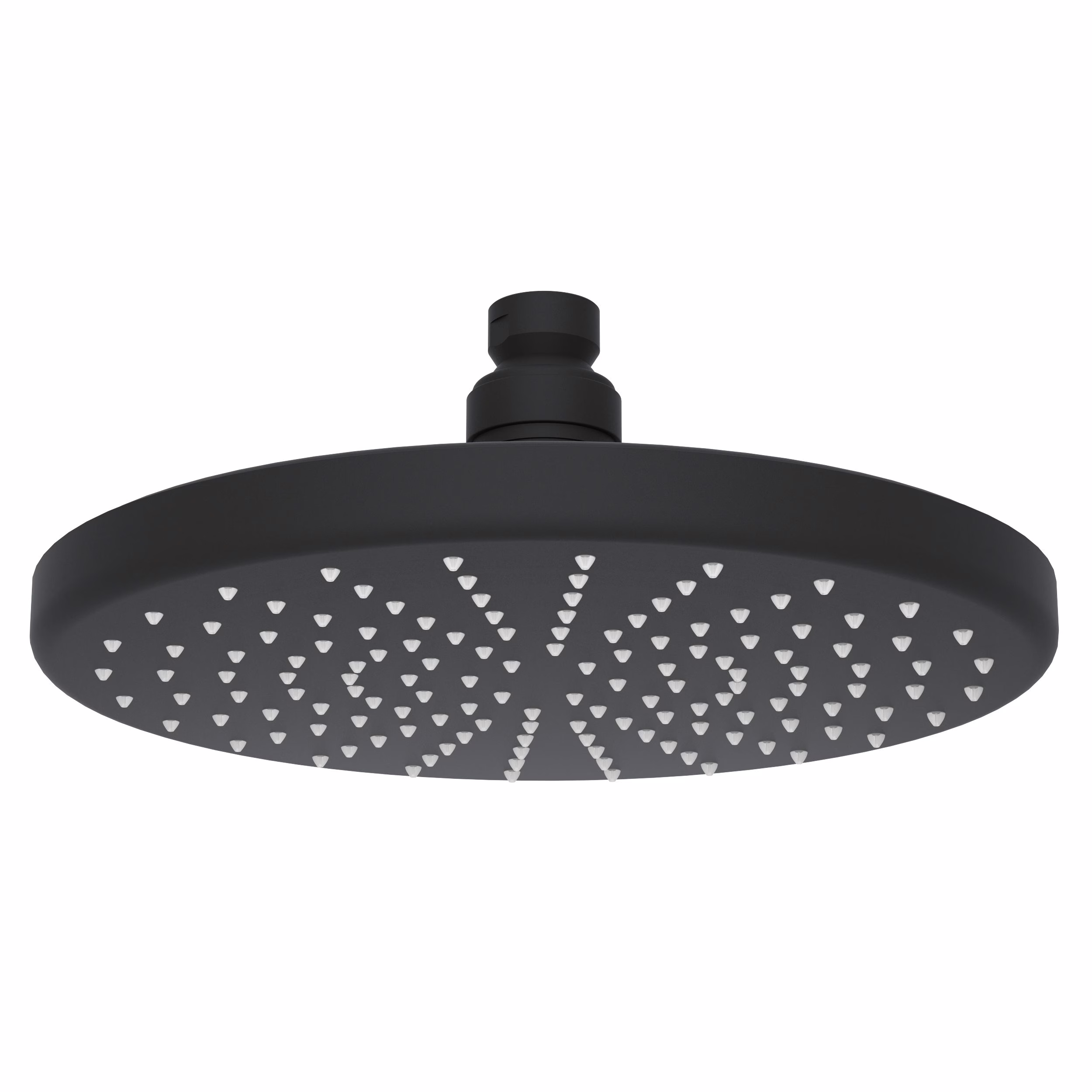 1075/8MB ROHL Matte Black 8" Rain Showerhead