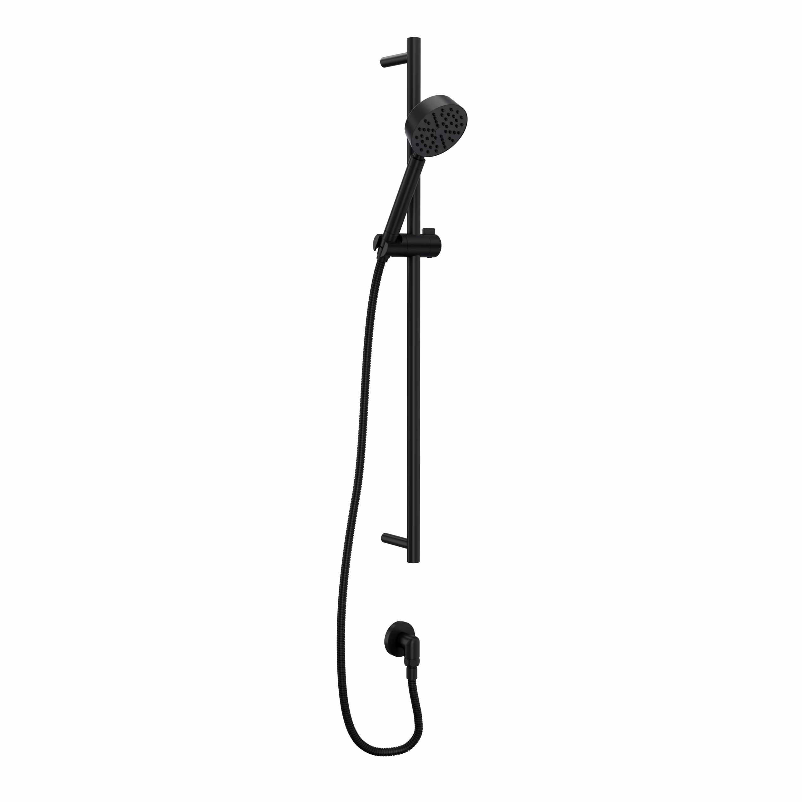 0126SBHS1MB ROHL Matte Black Handshower Set With 31" Slide Bar and Single Function Handshower