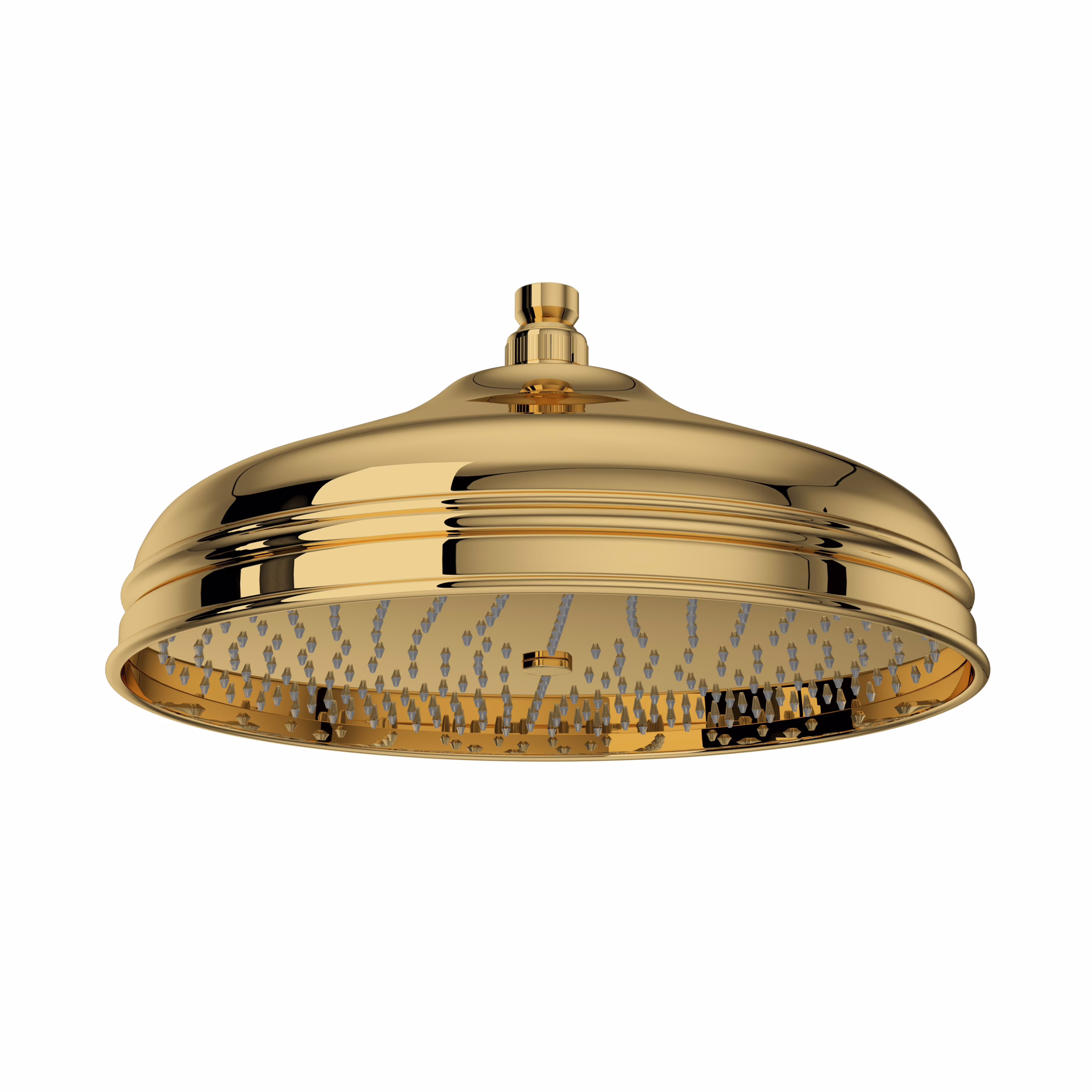 1047/8IB ROHL Italian Brass 12" Rain Showerhead