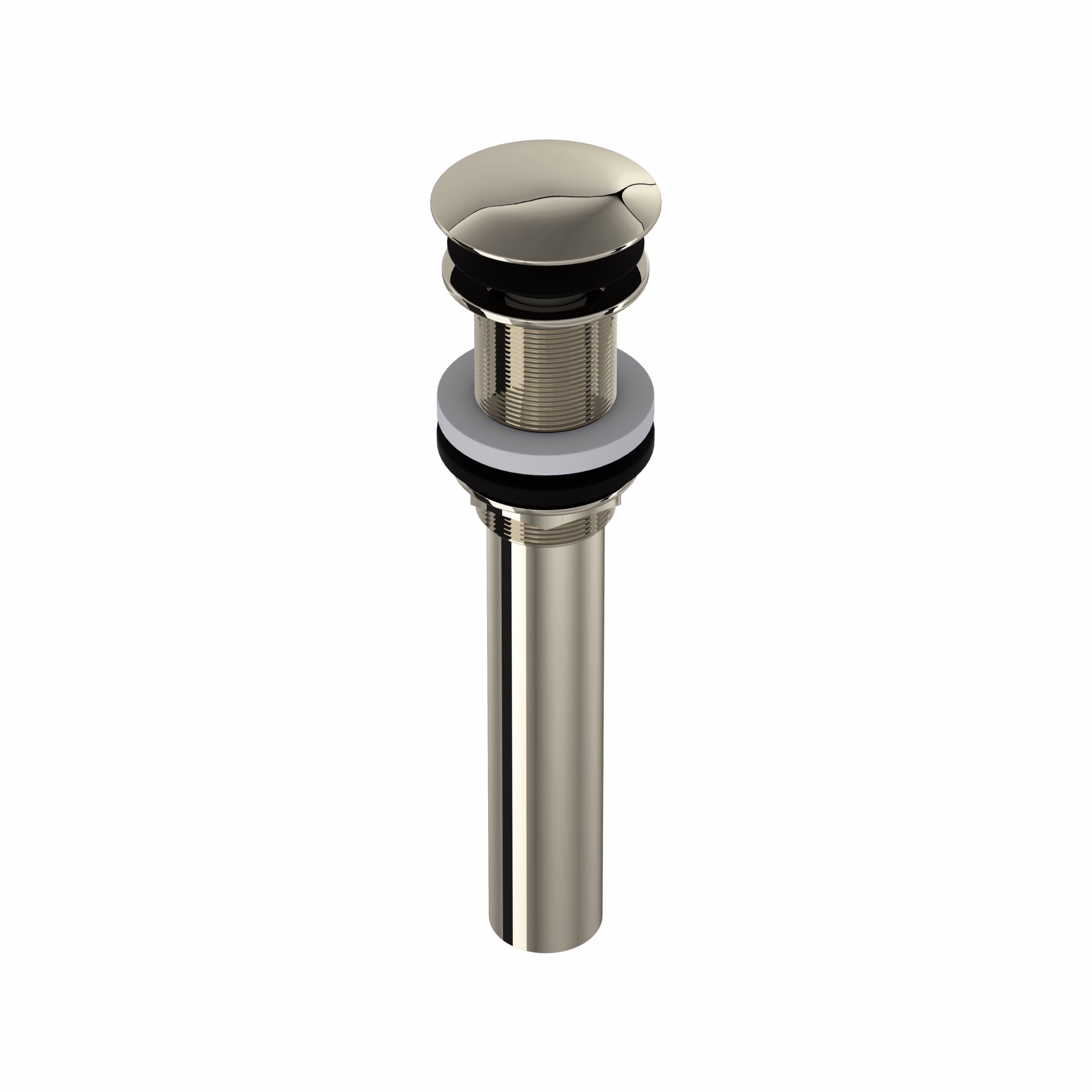 5445PN ROHL Polished Nickel Lavatory Push Drain Without Overflow