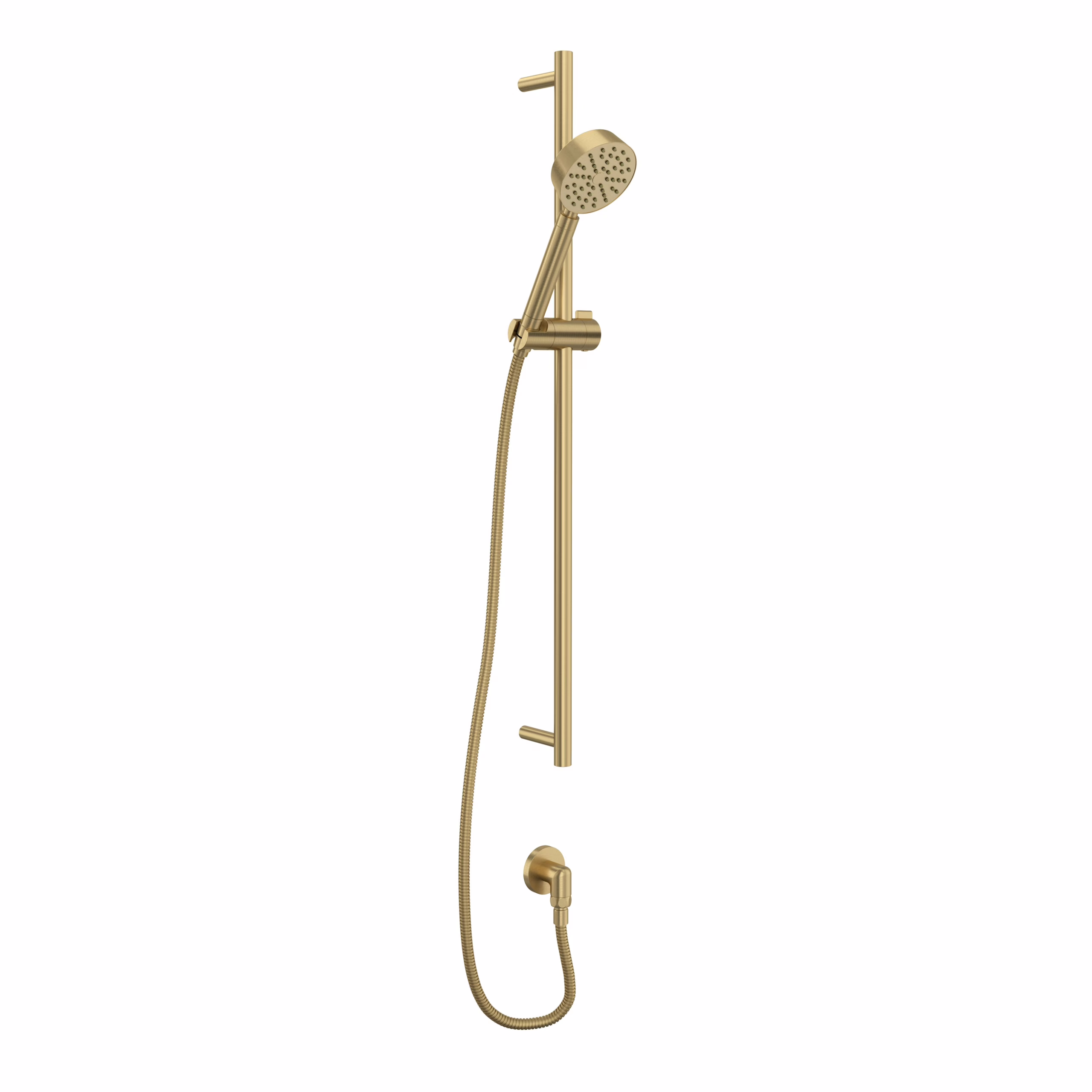0126SBHS1AG ROHL Antique Gold Handshower Set With 31" Slide Bar and Single Function Handshower