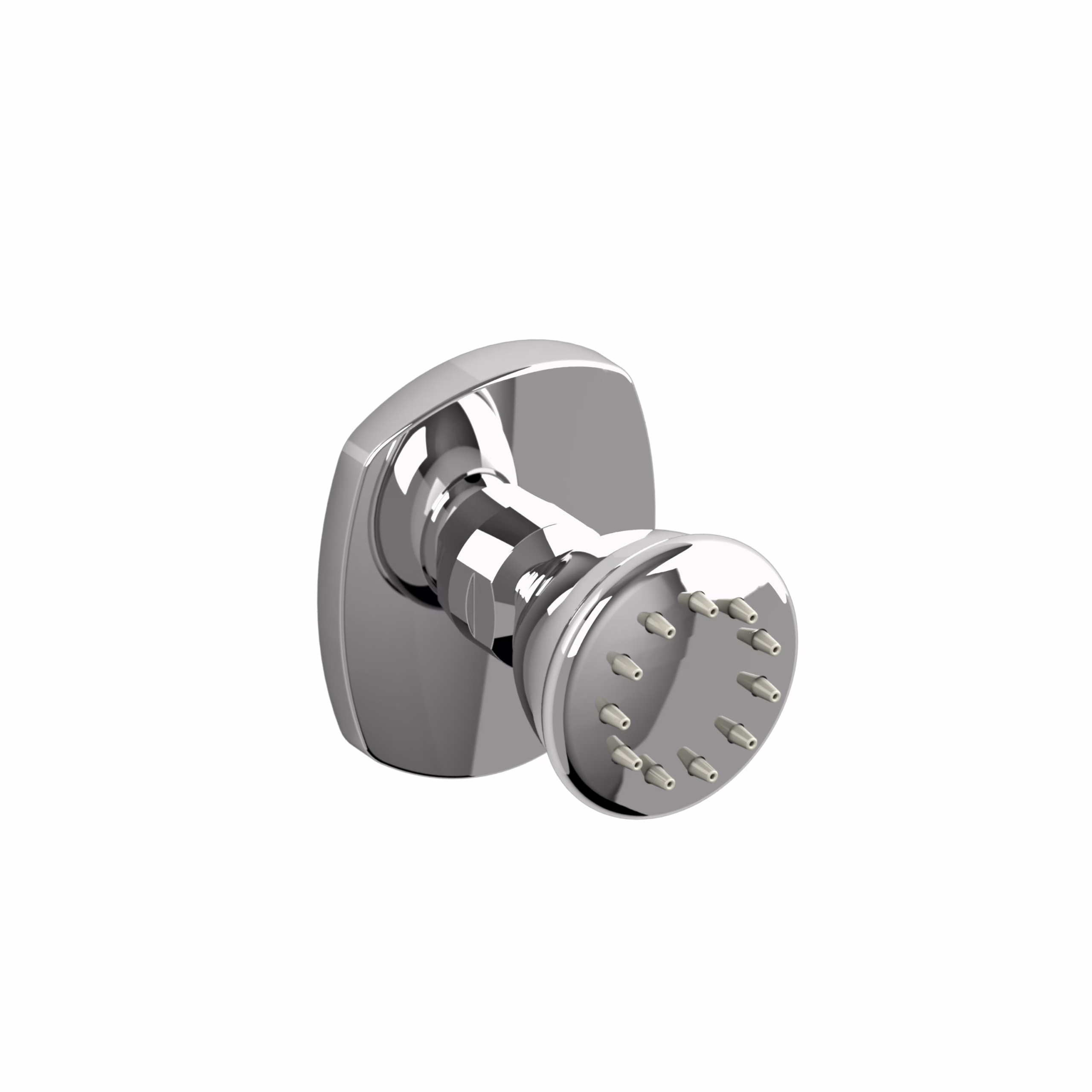 397C RIOBEL Chrome Single Function Body Spray