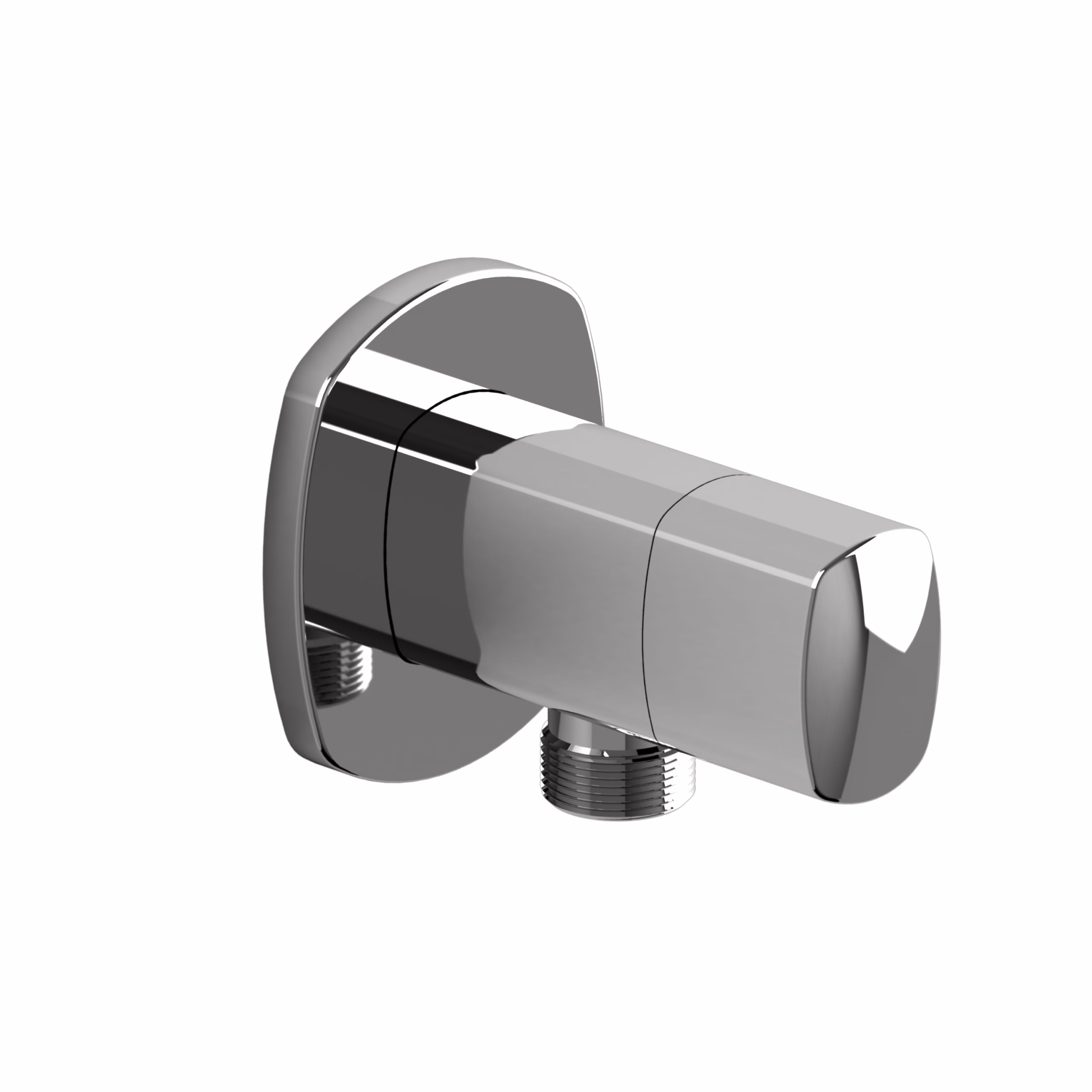 799C RIOBEL Chrome Handshower Outlet With Integrated Volume Control