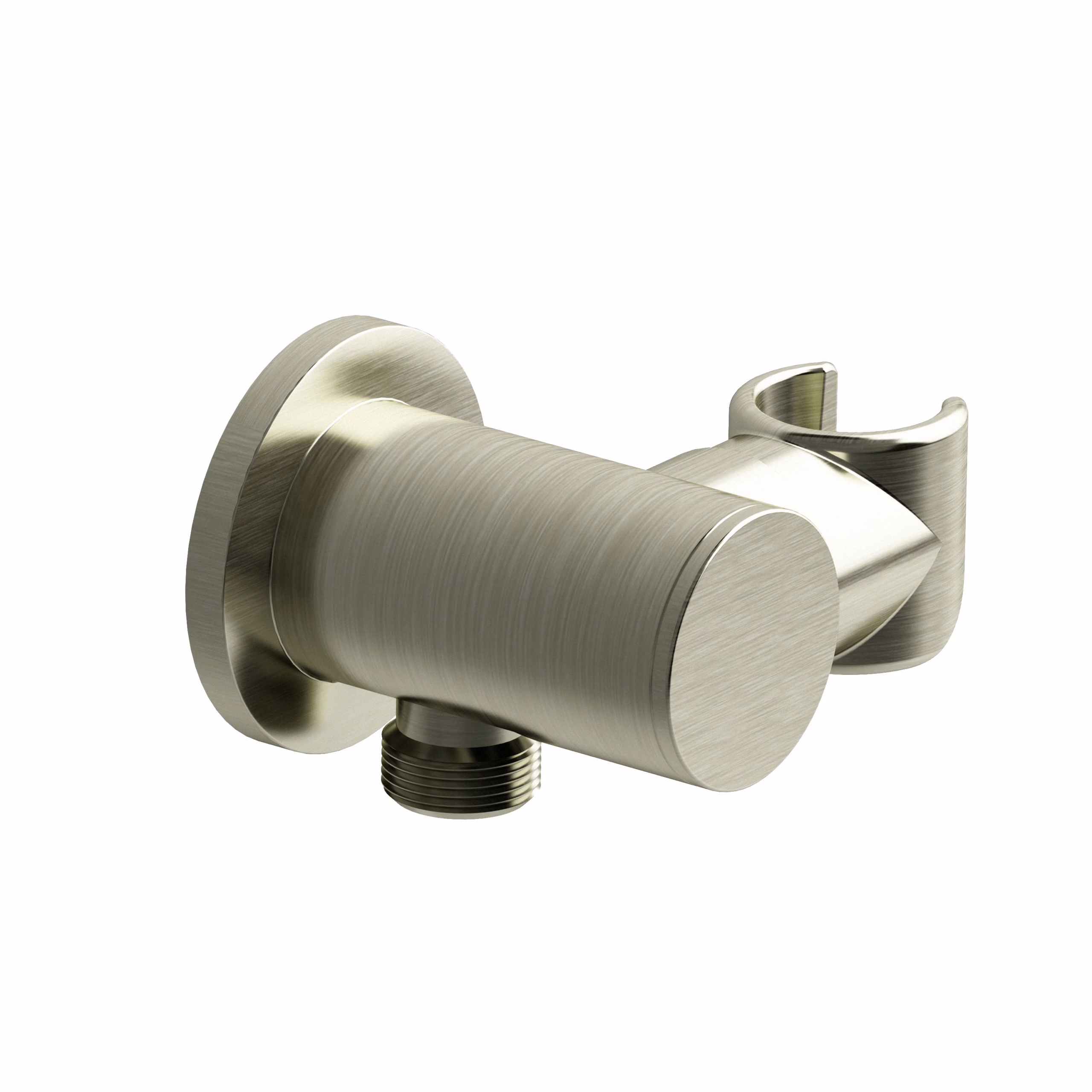 4950BN RIOBEL Brushed Nickel Handshower Outlet With Holder