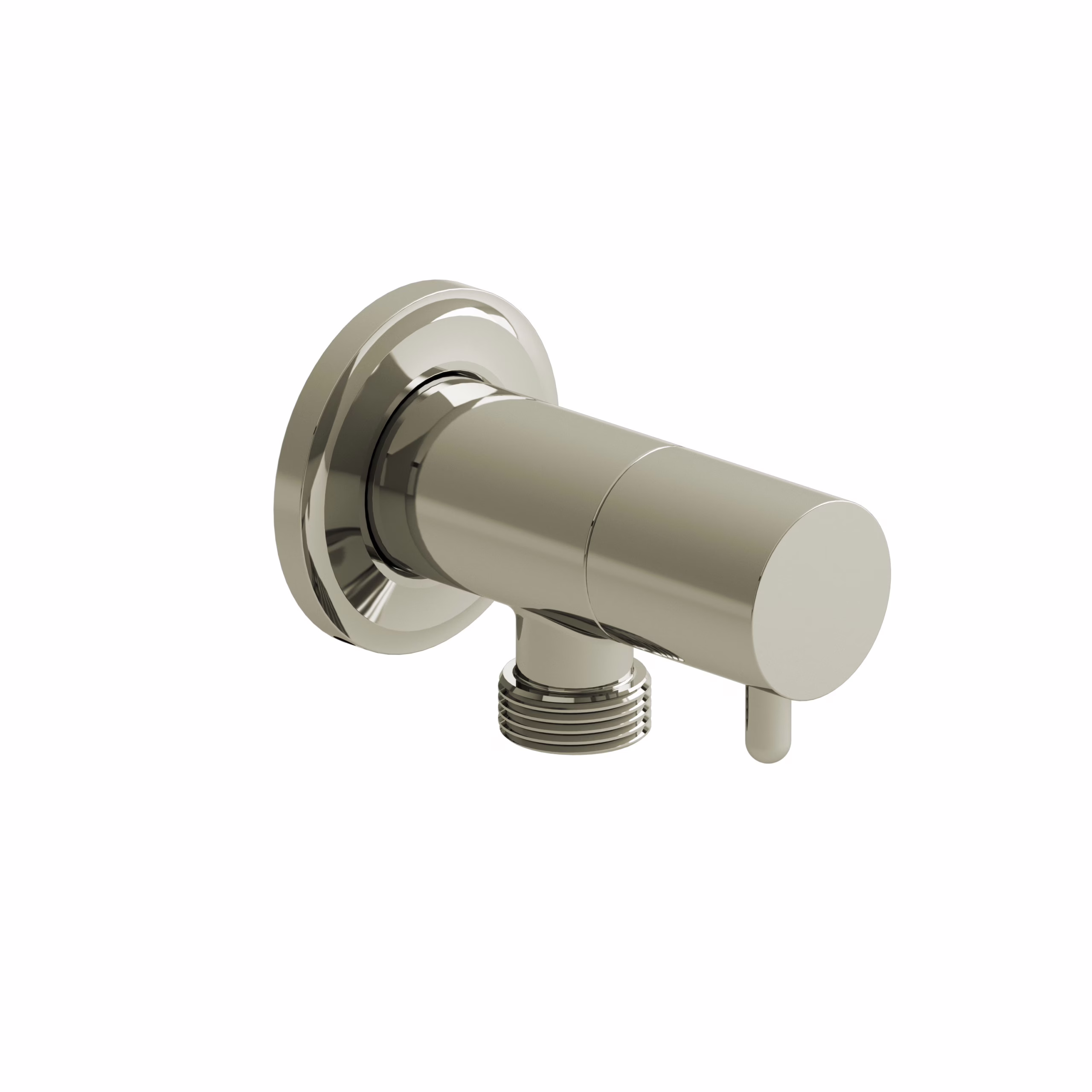 739PN RIOBEL Polished Nickel Handshower Outlet With Integrated Volume Control