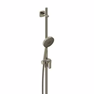 7007PN RIOBEL Polished Nickel Handshower Set With 35" Slide Bar and 3-Function Handshower