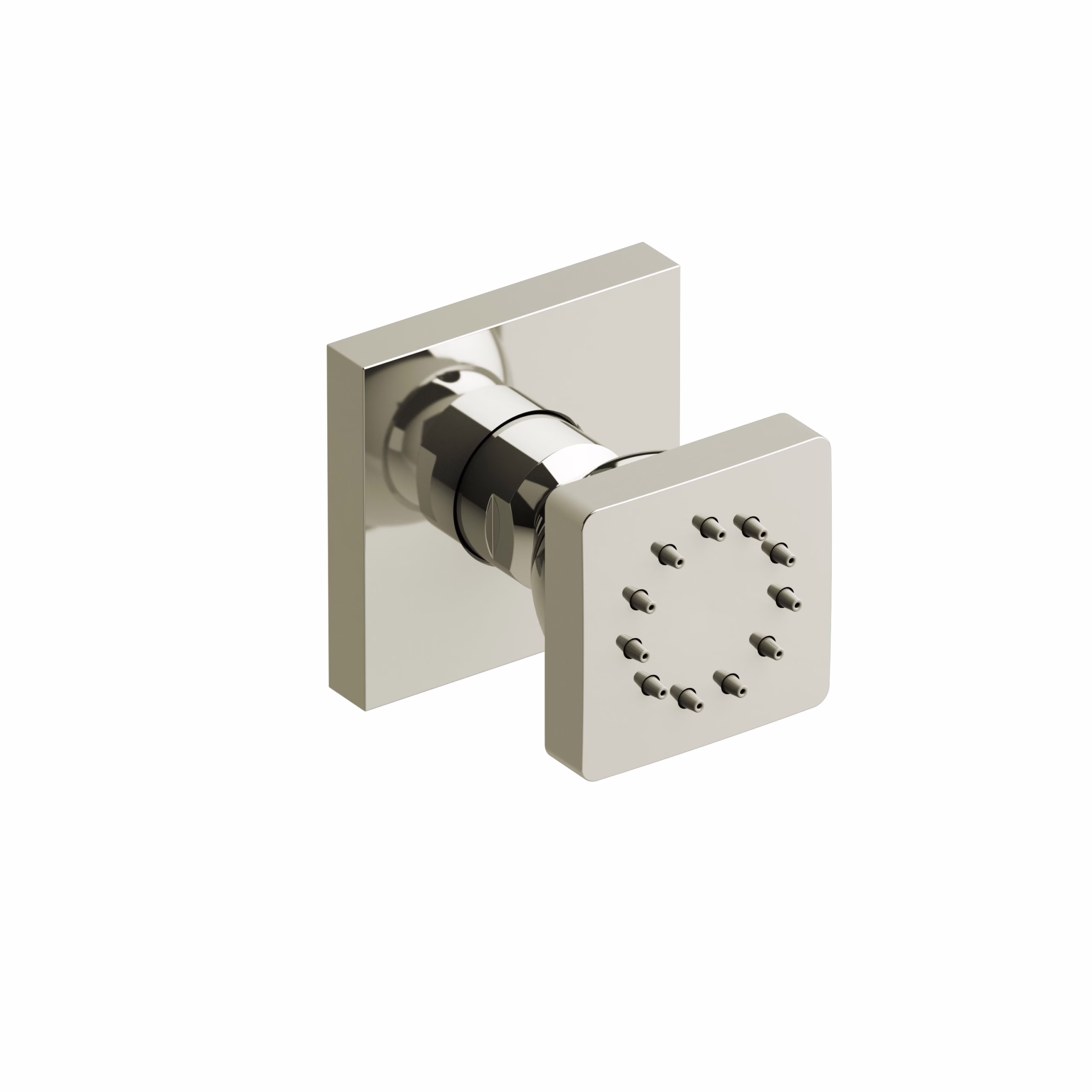350PN RIOBEL Polished Nickel Single Function Body Spray