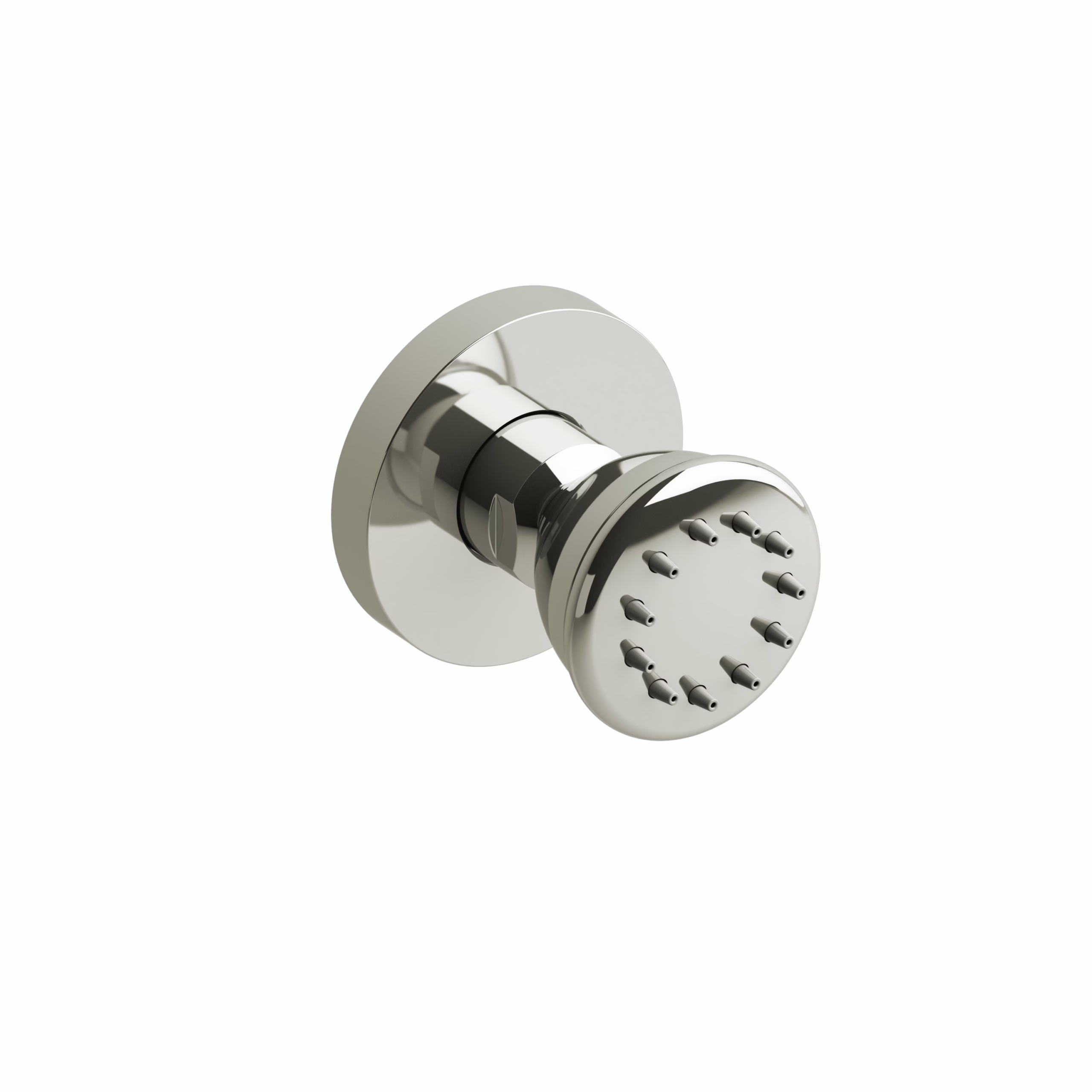 390PN RIOBEL Polished Nickel Single Function Body Spray