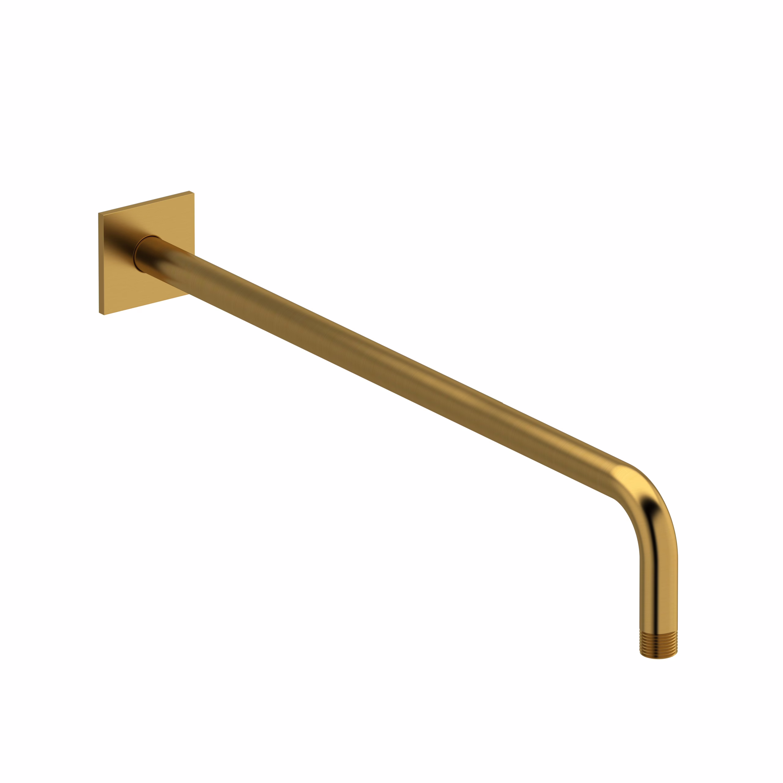 533BG RIOBEL Brushed Gold 20" Wall Mount Shower Arm