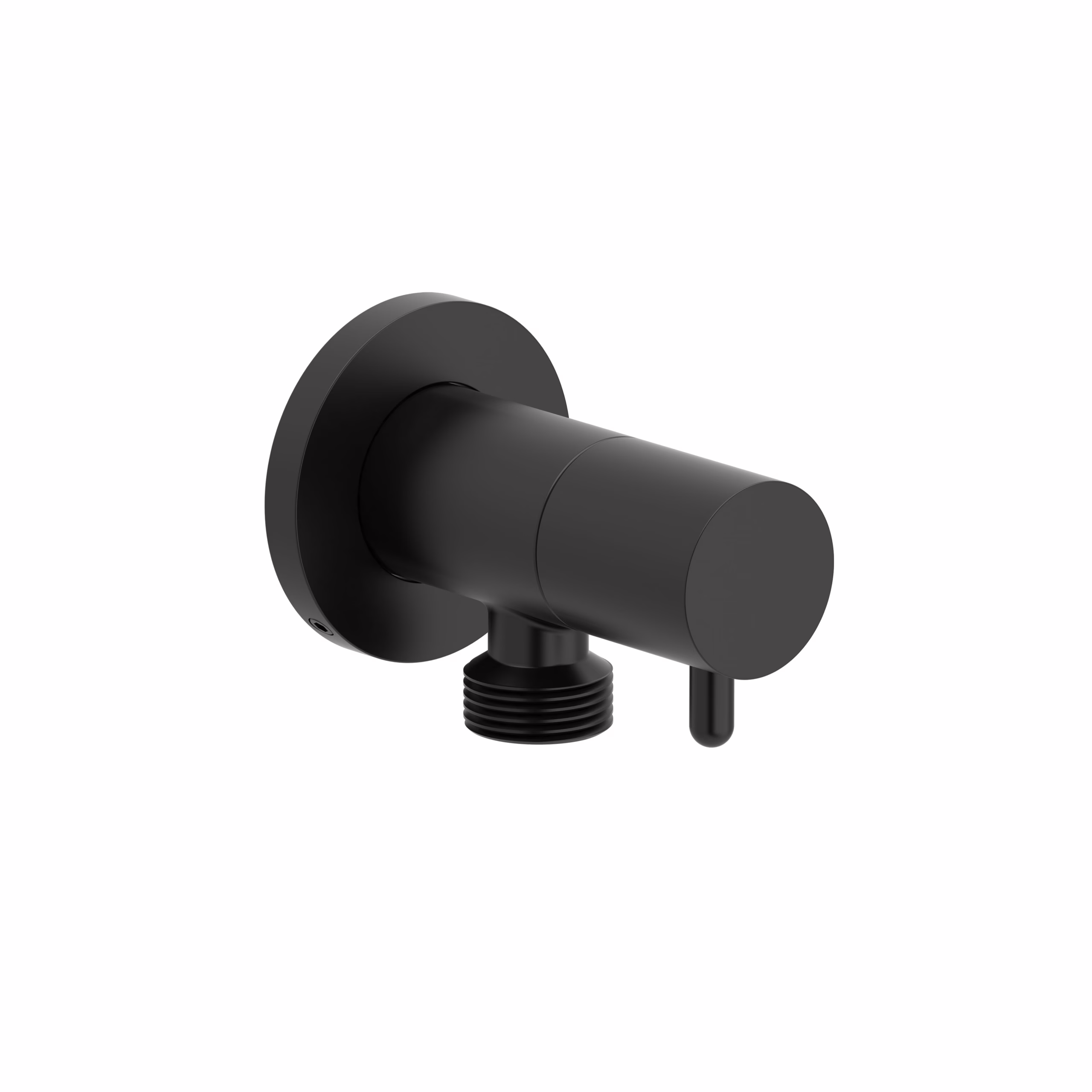 790BK RIOBEL Black Handshower Outlet With Integrated Volume Control