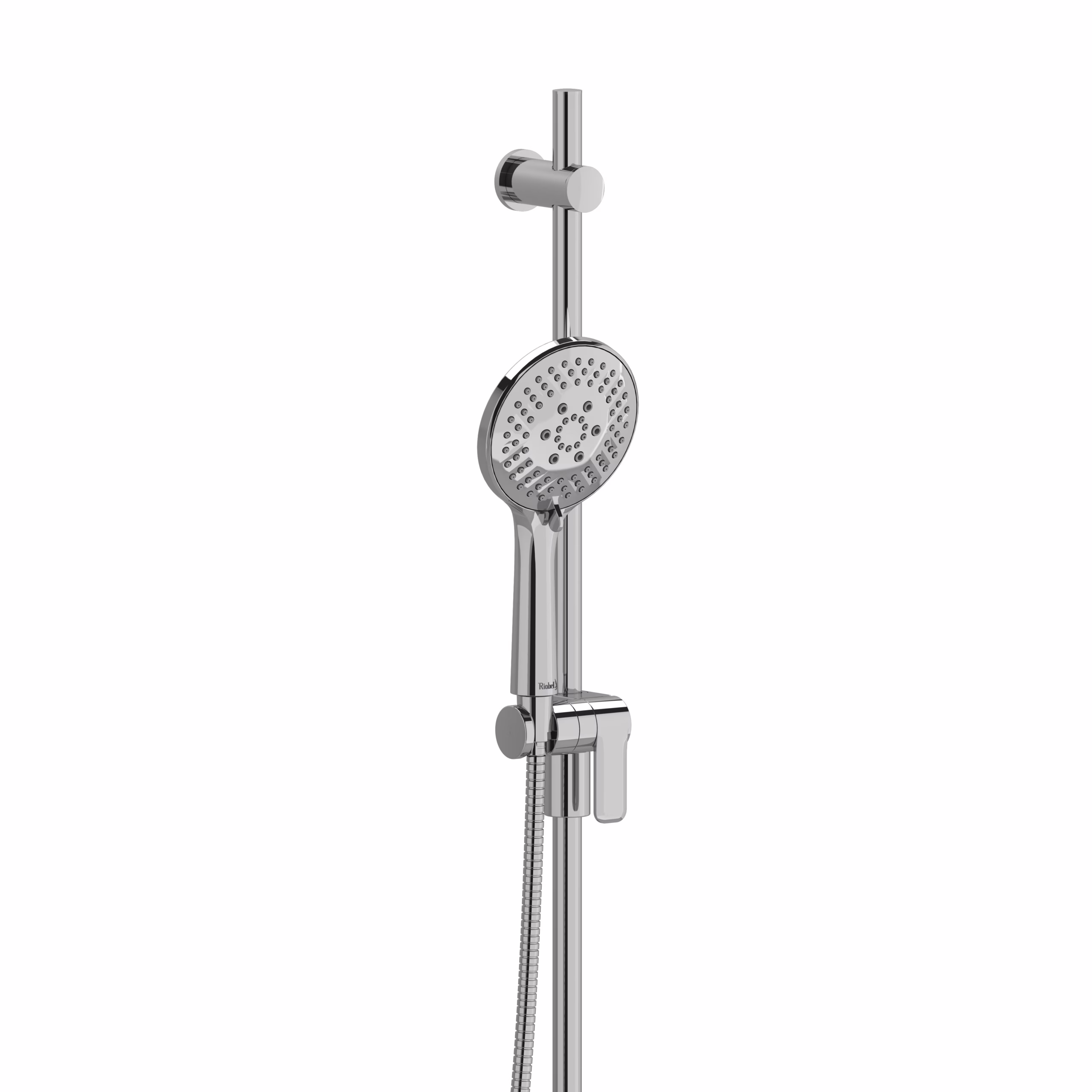 1010C RIOBEL Chrome Handshower Set With 36" Slide Bar and 6-Function Handshower