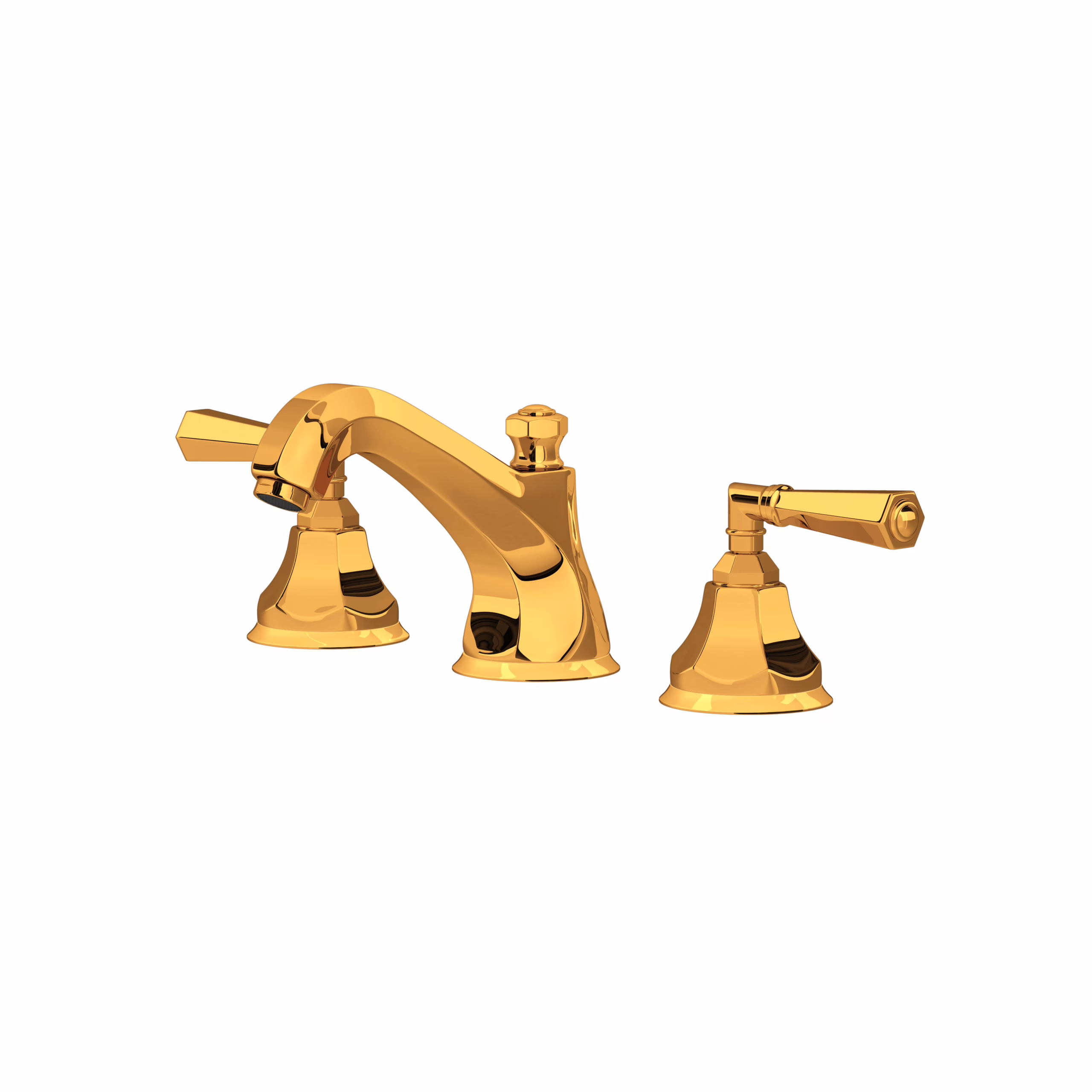 A1908LMIB-2 ROHL Italian Brass Palladian® Widespread Lavatory Faucet With Low Spout