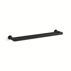 Kohler 97496-BL | Avid Black AVID® 24 DOUBLE TOWEL BAR