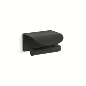 Kohler 97503-BL | Avid Black AVID®COVERED TOILET PAPER HOLDER
