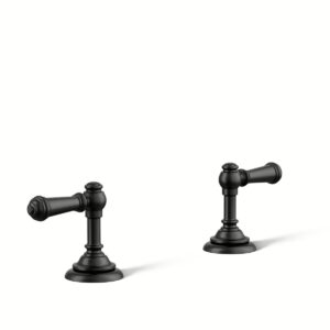 Kohler 98068-4-BL | Artifacts Black ARTIFACTS® WIDESPREAD HANDLES, LEVER