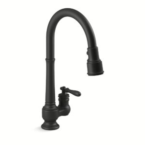 Kohler 99260-BL | Artifacts Black ARTIFACTS® 1H KITCHEN W/PD SPRY