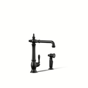 Kohler 99265-BL | Artifacts Black ARTIFACTS® VICTORIAN PRIMARY W/SPRAY