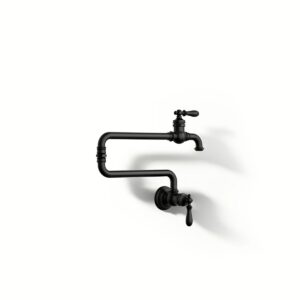 Kohler 99270-BL | Artifacts Black ARTIFACTS® WALL MOUNT POT FILLER