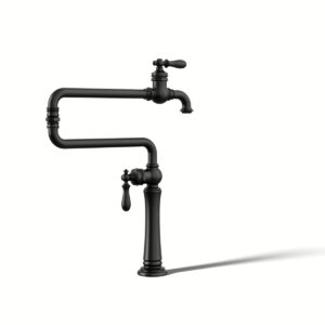 Kohler 99271-BL | Artifacts Black ARTIFACTS® DECK MOUNT POT FILLER