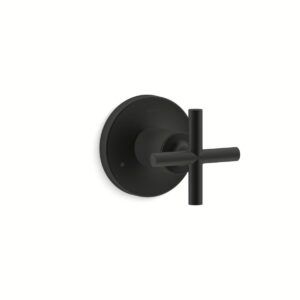 Kohler T14491-3-BL | Purist Black PURIST® TRANSFER VALVE TRIM