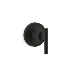 Kohler T14491-4-BL | Purist Black PURIST® TRANSFER VALVE TRIM