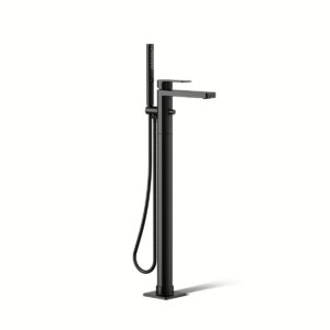 Kohler T23492-4-BL | Parallel Black PARALLEL® FREESTANDING BATH FAUCET TRIM