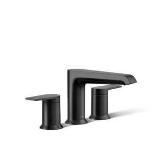 Kohler T25740-4-BL | Hint Black HINT® 2H DCK-MNT FCT TRIM