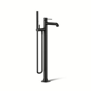 Kohler T27025-4-BL | Occasion Black OCCASION™ FREESTANDING BATH FILLER