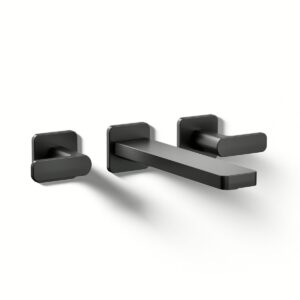 Kohler T27120-4-BL | Parallel Black PARALLEL® 2 HANDLE WM LAV FAUCET, LEVER