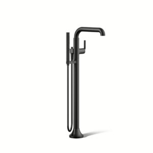 Kohler T27424-4-BL | Tone Black TONE® FREESTANDING BATH FAUCET TRIM