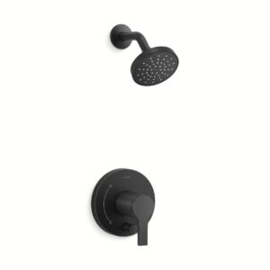 Kohler T35326-4Y-BL | Elate Black ELATE™ RITE-TEMP® SHOWER KIT, 2.5 GPM