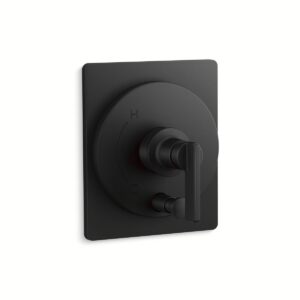 Kohler T35919-4-BL | Studio Mcgee - Castia Black CASTIA™ R/T W/INTEGRAL DIVERTER TRIM