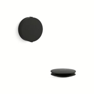 Kohler T37392-BL | Pureflo Black PUREFLO™ BATH DRAIN TRIM - CONTEMP ROT